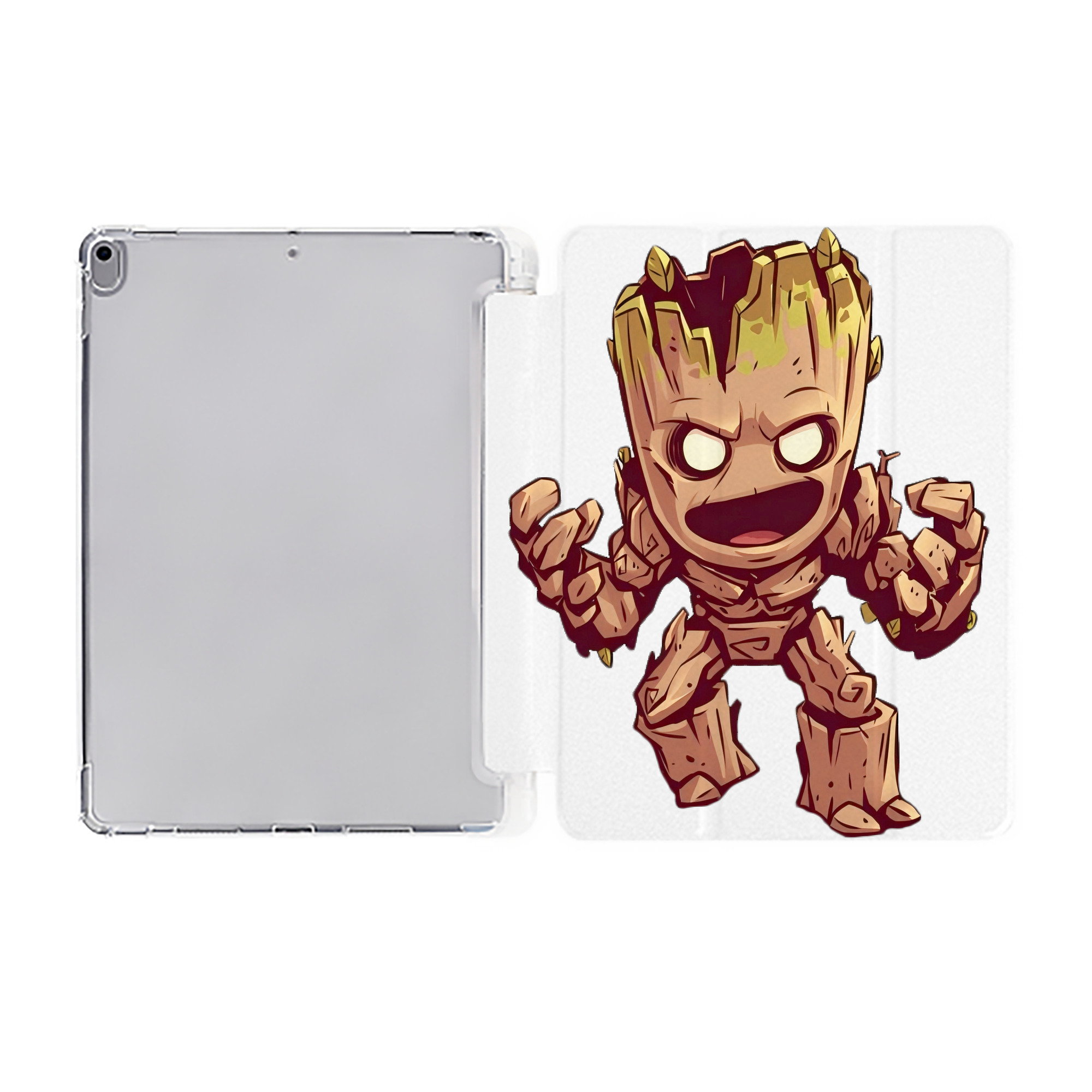 （画像用） アベンジャーズ The Avengers IPad ケース ペン収納付き 三つ折りスタンド PUレザー×シリコン 対応機種9.5/10.5/10.9インチ